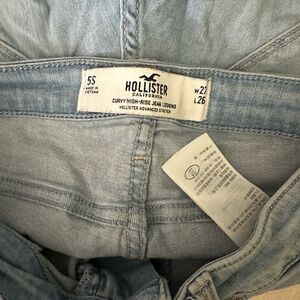 Hollister curvy high rise jegging